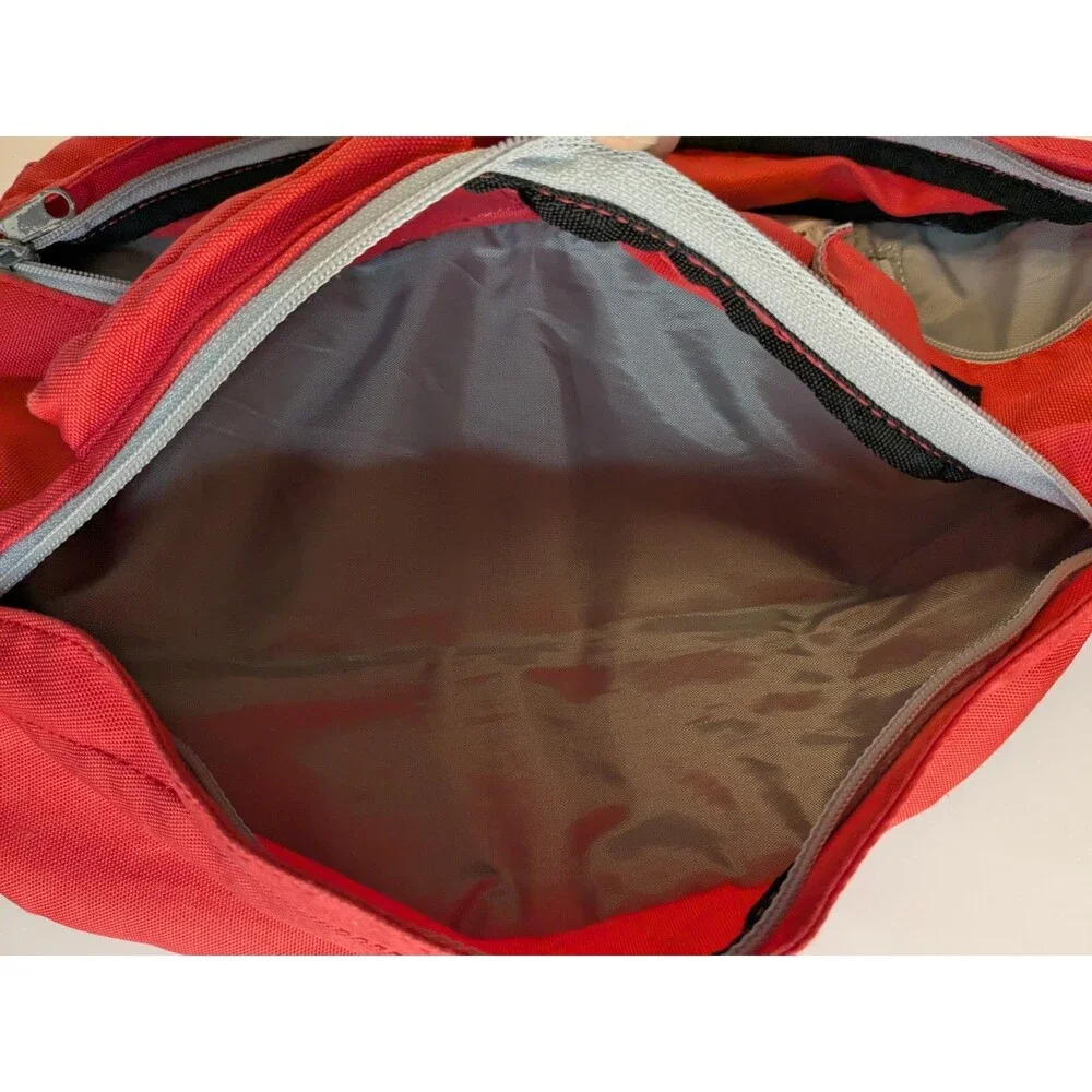 KAVU Rope Sling Bag Orange Crossbody Backpack Outdoor Hiking Shoulder Travel